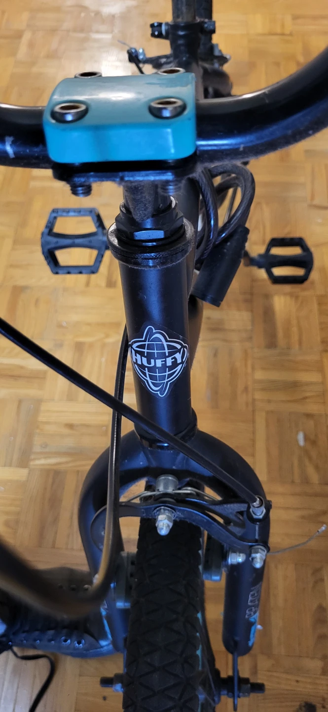 Black and Teal Huffy BMX Bike - photo 2