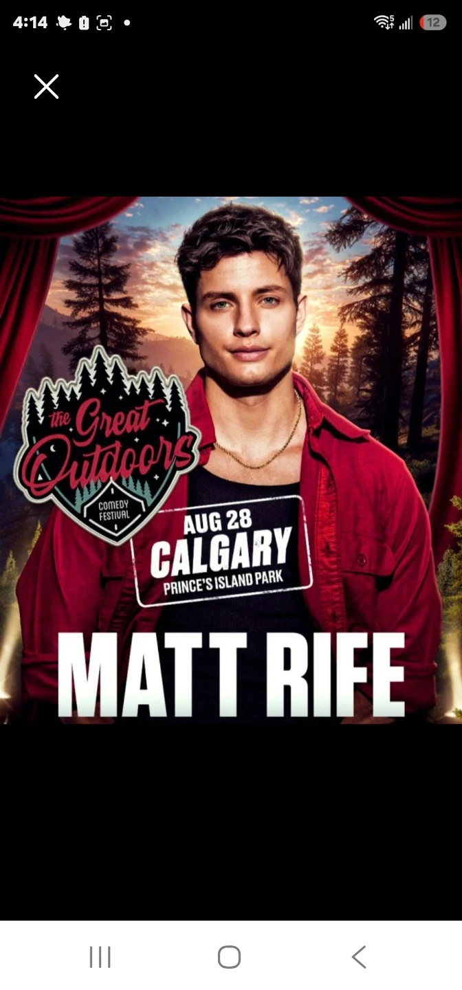 Matt Rife Comedy Festival Ticket - Calgary Aug 28