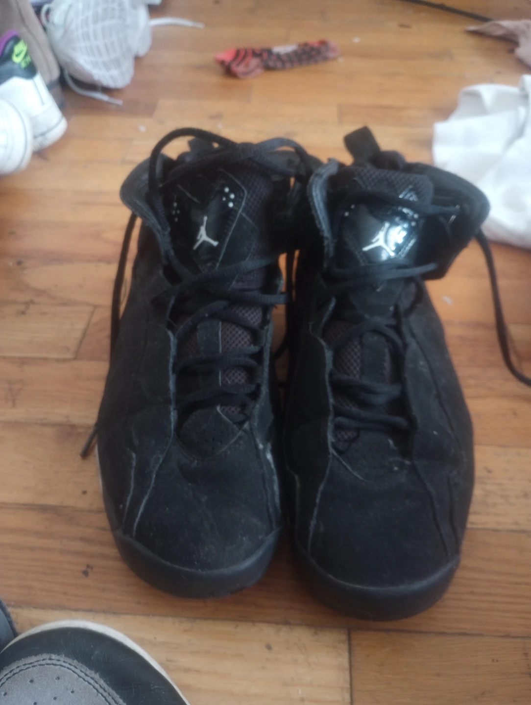 Black Jordan High-Top Sneakers - photo 2