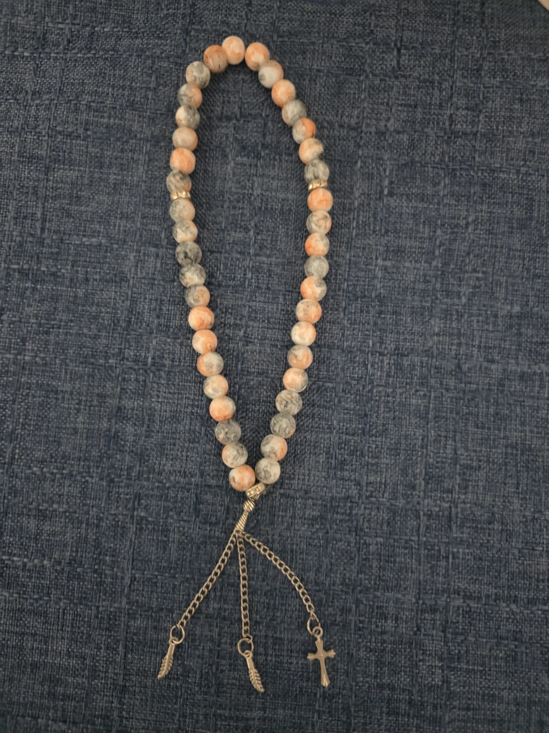 Prayer Beads with Cross Charm - photo 3