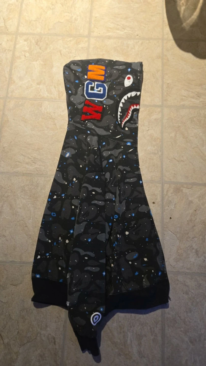Galaxy glow in dark bape - photo 2