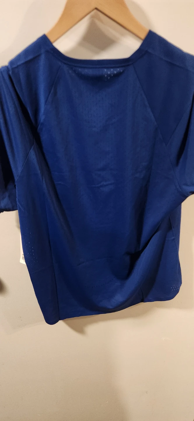 Lululemon Fast and Free Short Sleeve Shirt Medium Blue