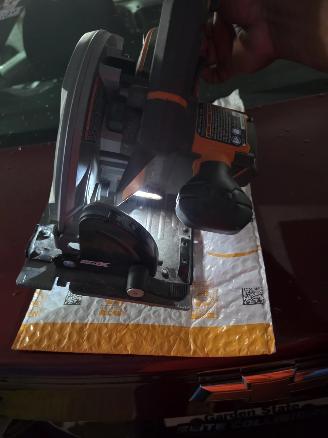 RIDGID 18V Cordless Circular Saw - photo 5