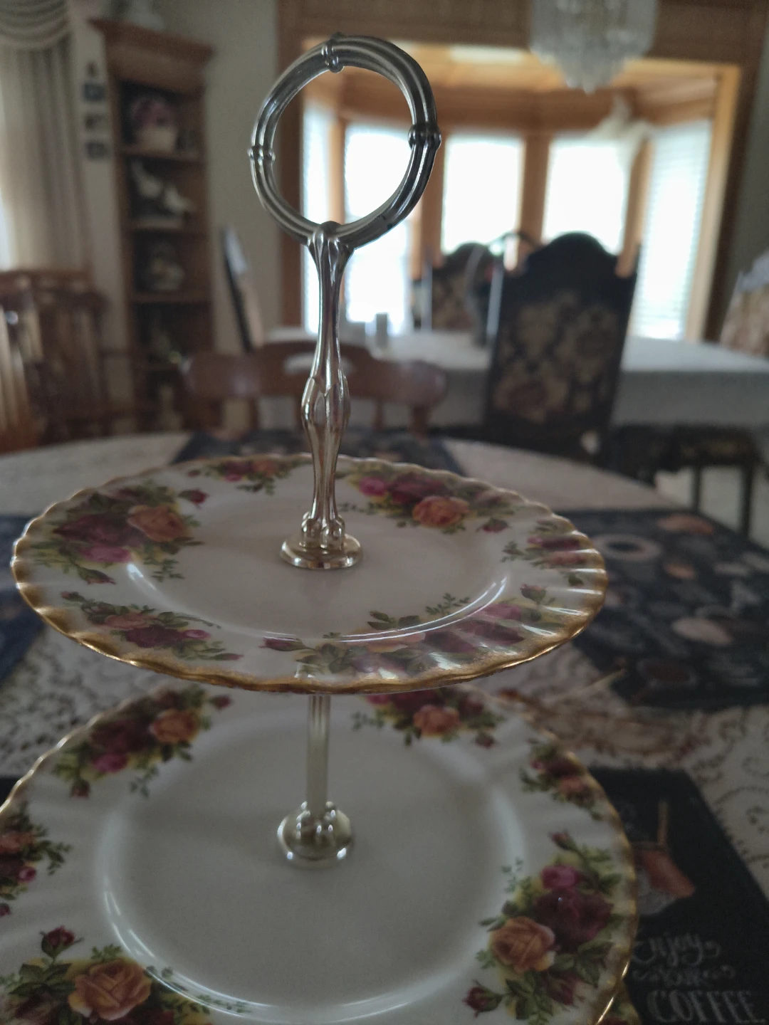 Royal Albert Old Country Roses 3-Tier Cake Stand - photo 5