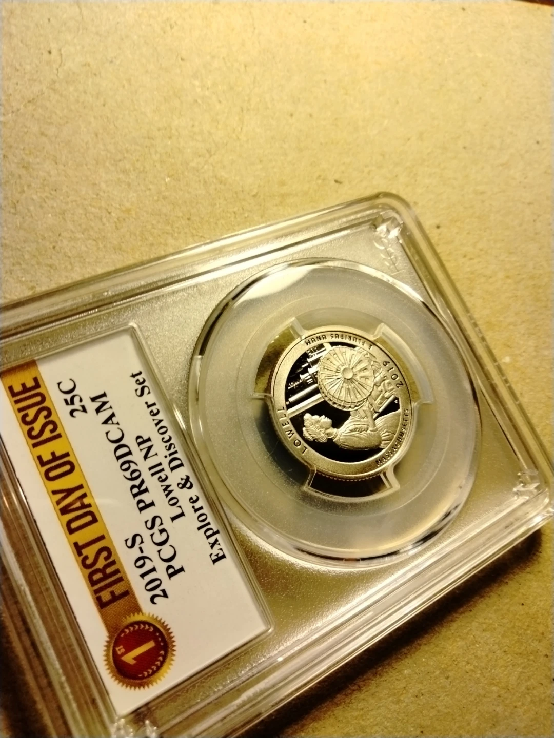2019-S Massachusetts State Quarter - First Day of Issue - photo 3