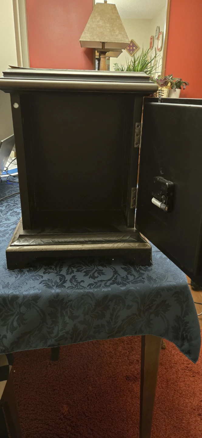 Bombay Black Mantel Clock - photo 2