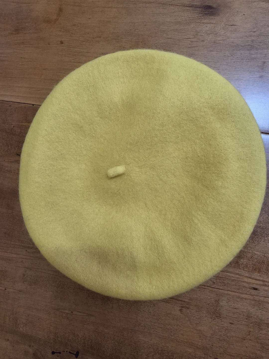 Yellow  Wool Beret(NEW)
