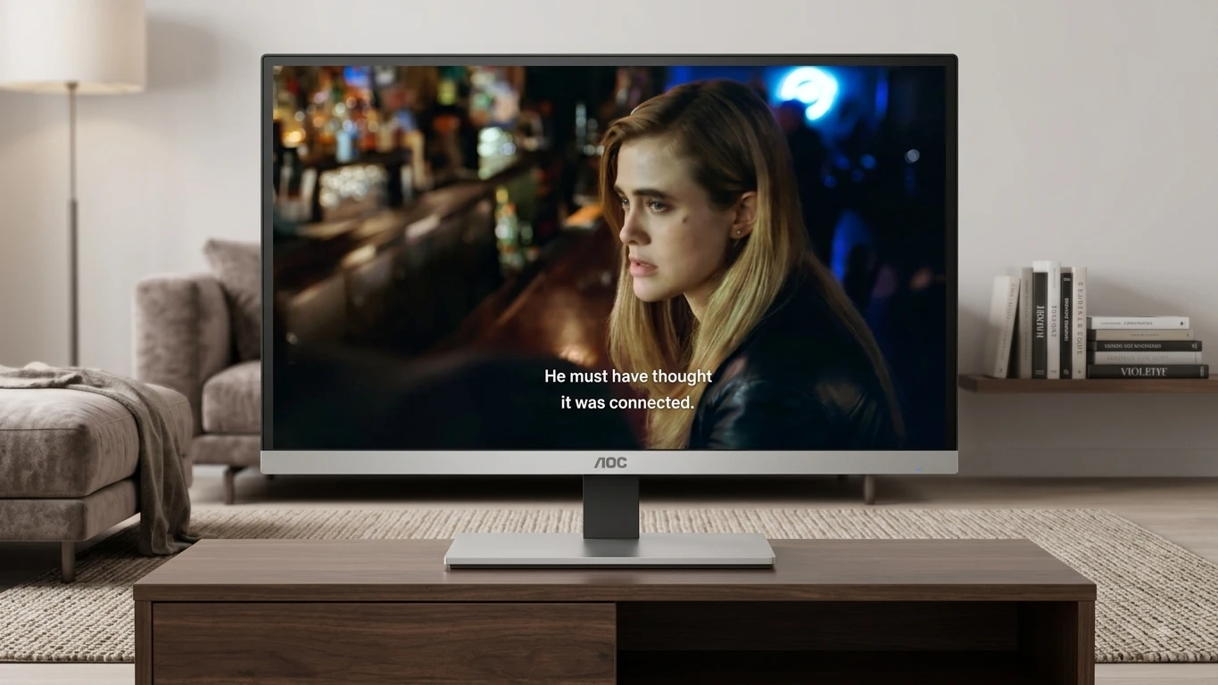 AOC Monitor 13.4 inches height X 22.8 width - photo 3