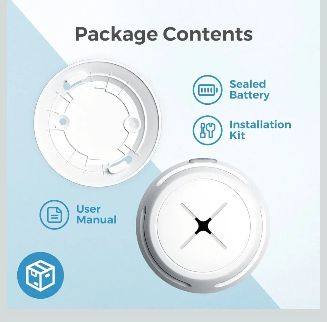 AEGISLINK Smoke Alarm w/ 10-Year Battery Life / 6 pack / NEW - photo 5