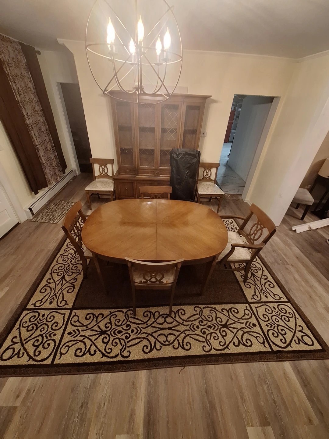 Ethan Allen Classic Manor Maple China den Dining Table Set - photo 4