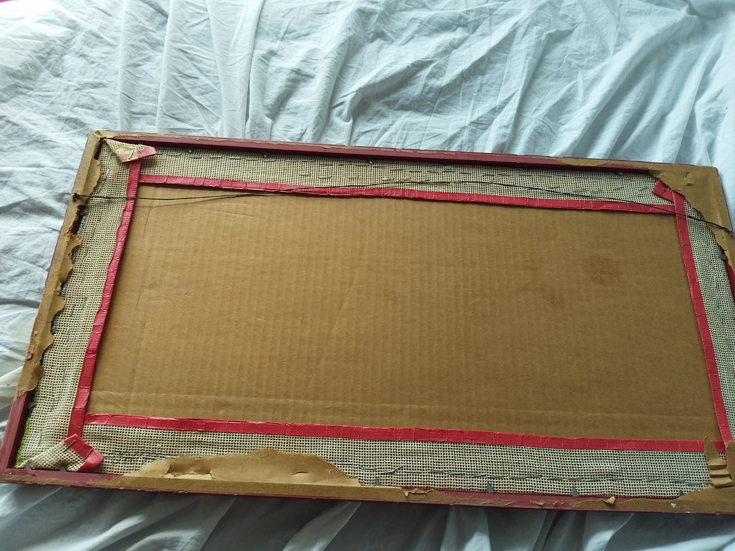 Vintage Peanuts Gang Framed Needlepoint