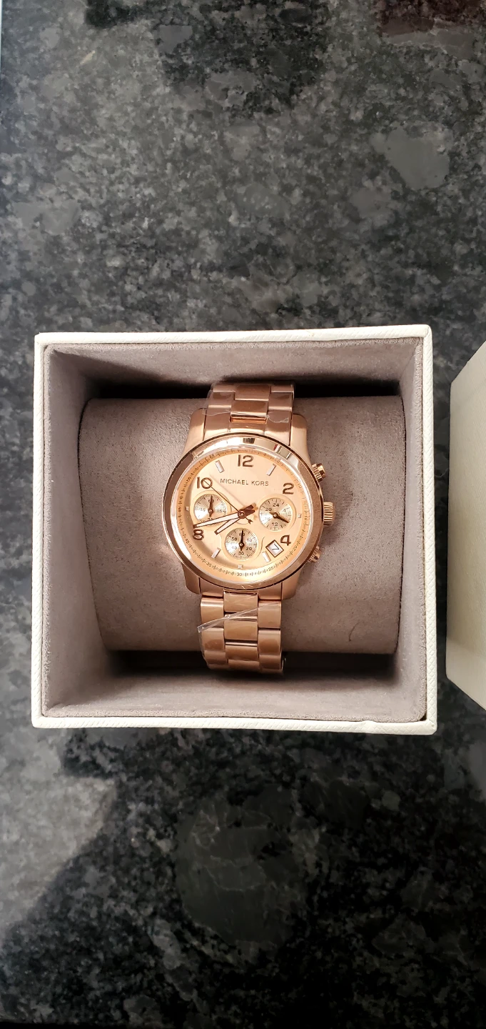 Michael Kors Rose Gold Chronograph Watch MK7324 - photo 2