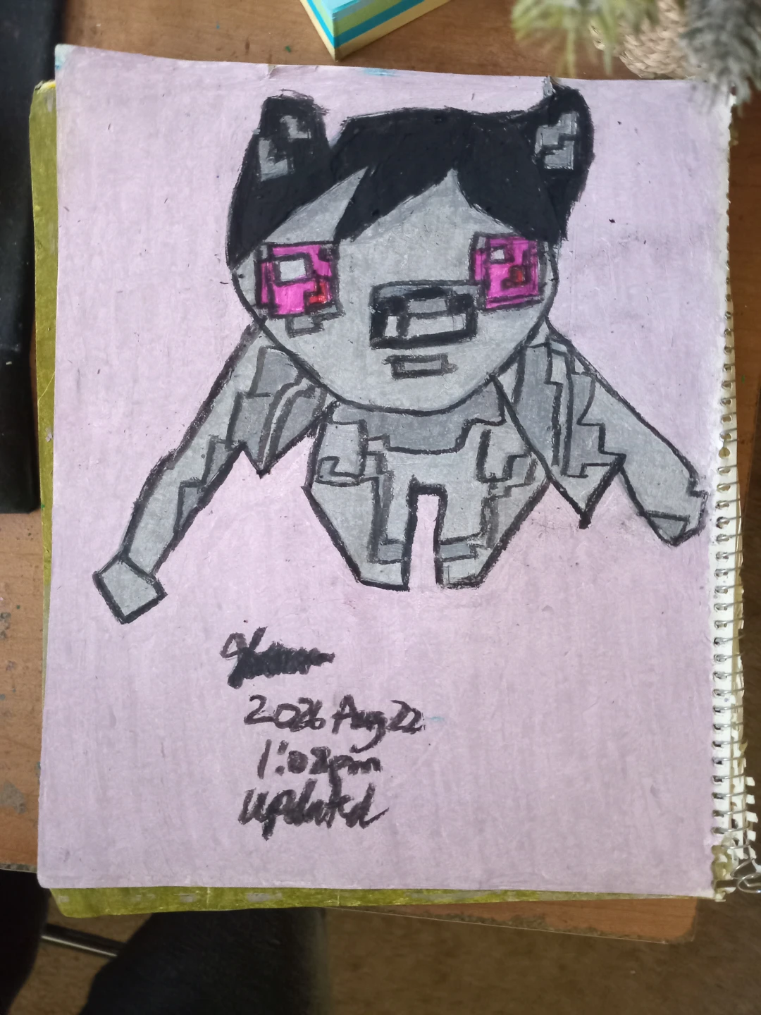 Video Game Character Drawing by Custom Artist Sherwin - photo 2