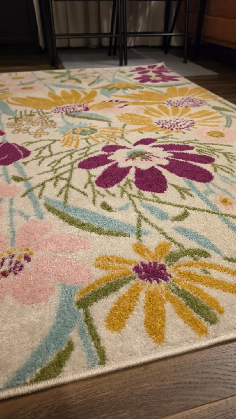 Rug 4' x 6'- floral collection - photo 2