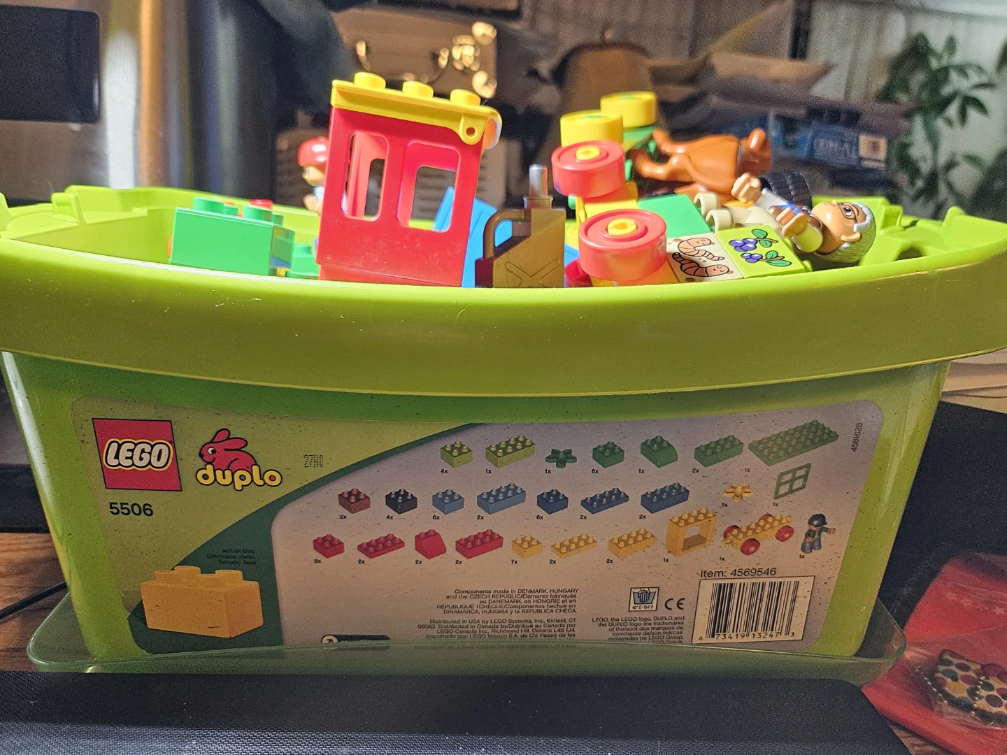 LEGO Duplo 5506 Building Blocks Bucket - photo 4