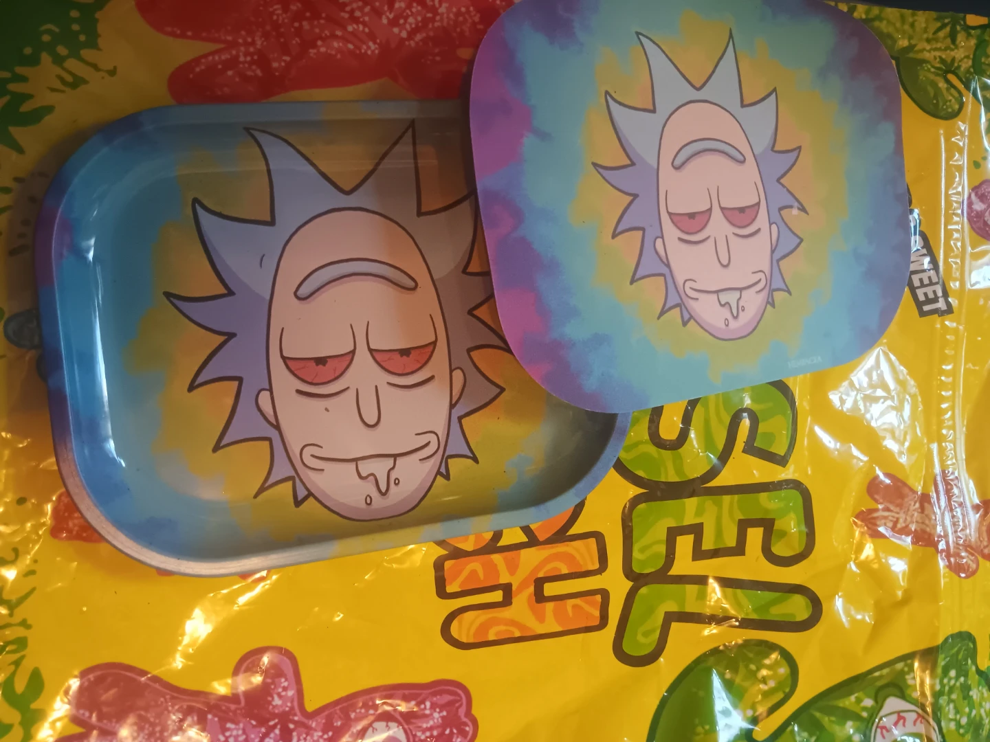 Rick and Morty Rolling Tray