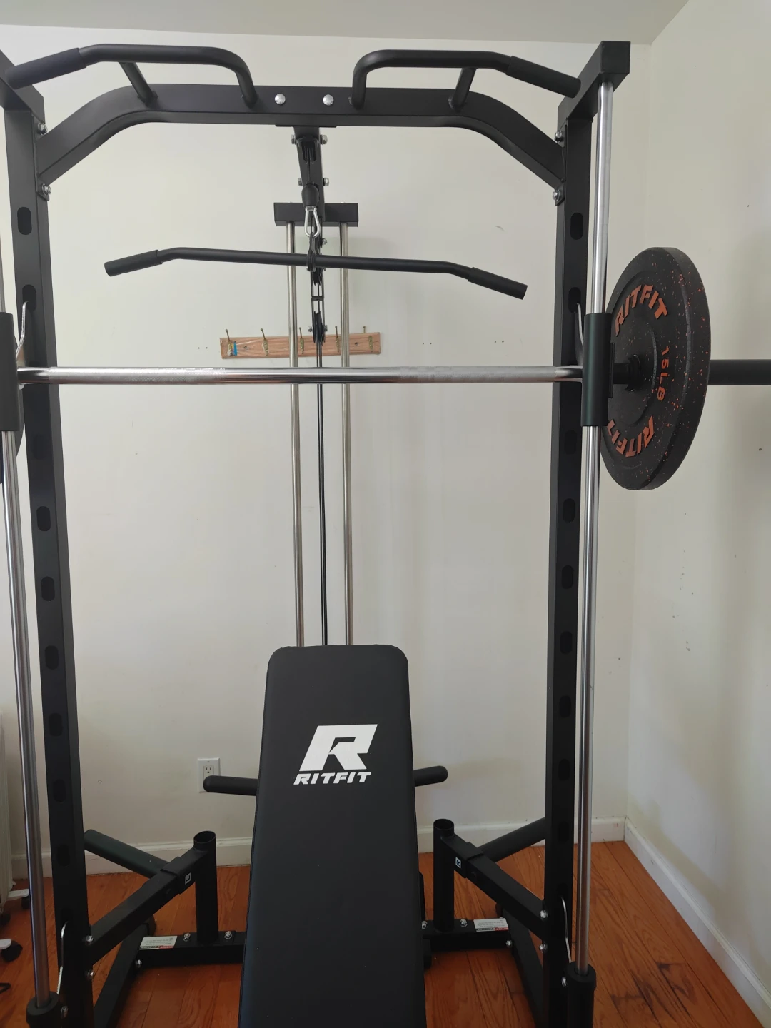 RITFIT Smith Machine with Bench and Weights - photo 4