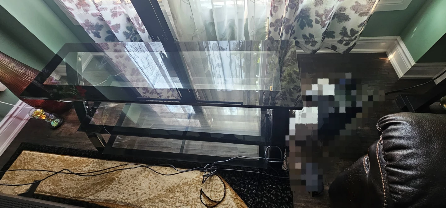 Glass Stand, TV Stand - photo 2
