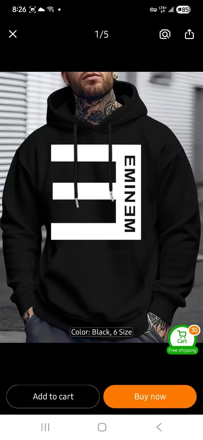 NEW Black Eminem Hoodie ✌️