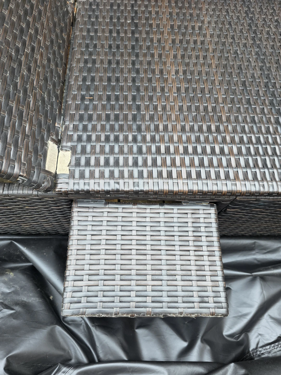 Wicker lounger - photo 3