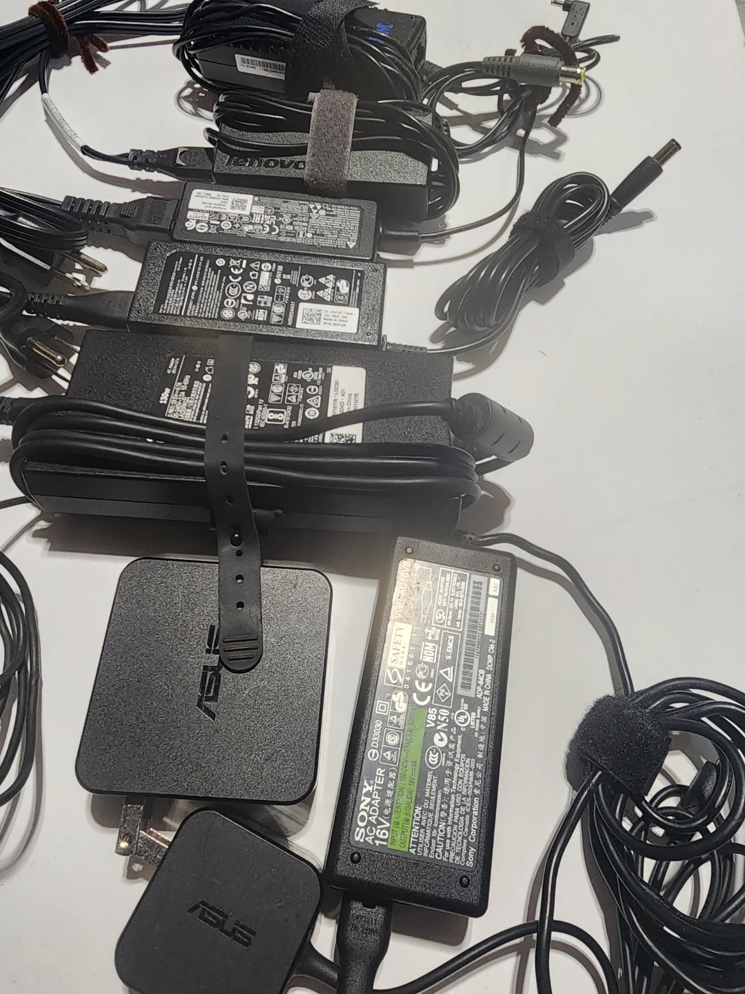 Assorted Laptop Power Adapters