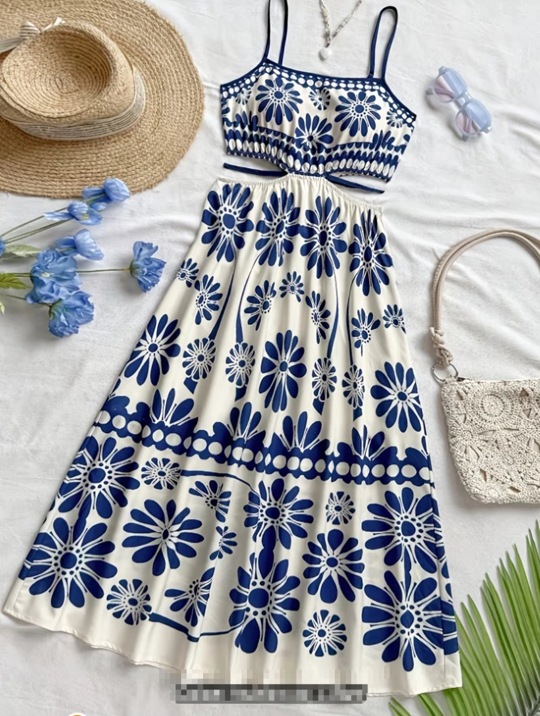 Women's Floral Print Dress XL