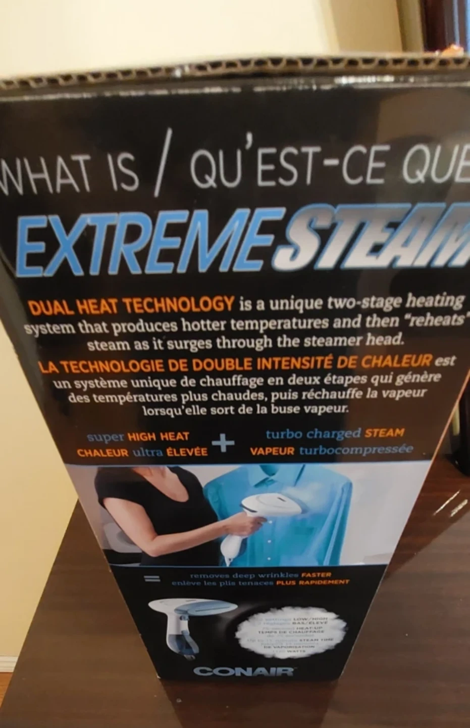 Conair Extreme Steam Handheld Fabric Steamer - photo 3