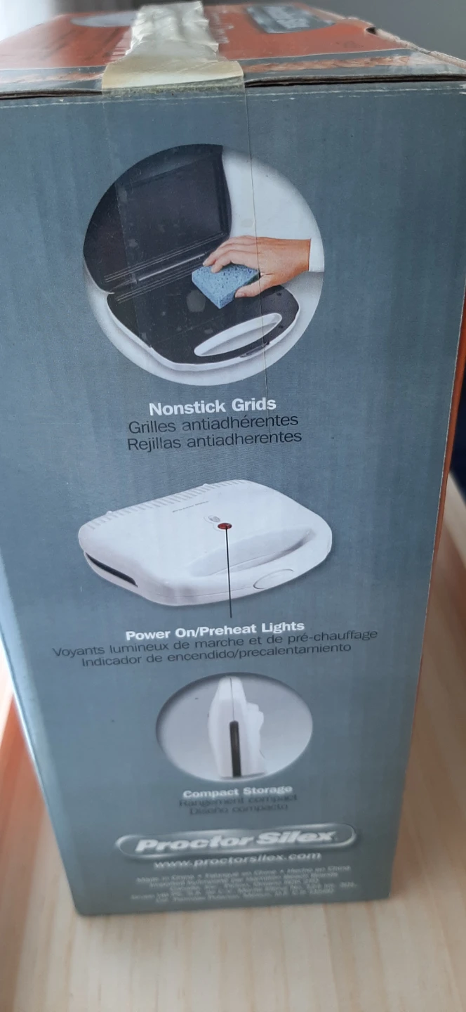 Proctor Silex Sandwich Maker-New - photo 5