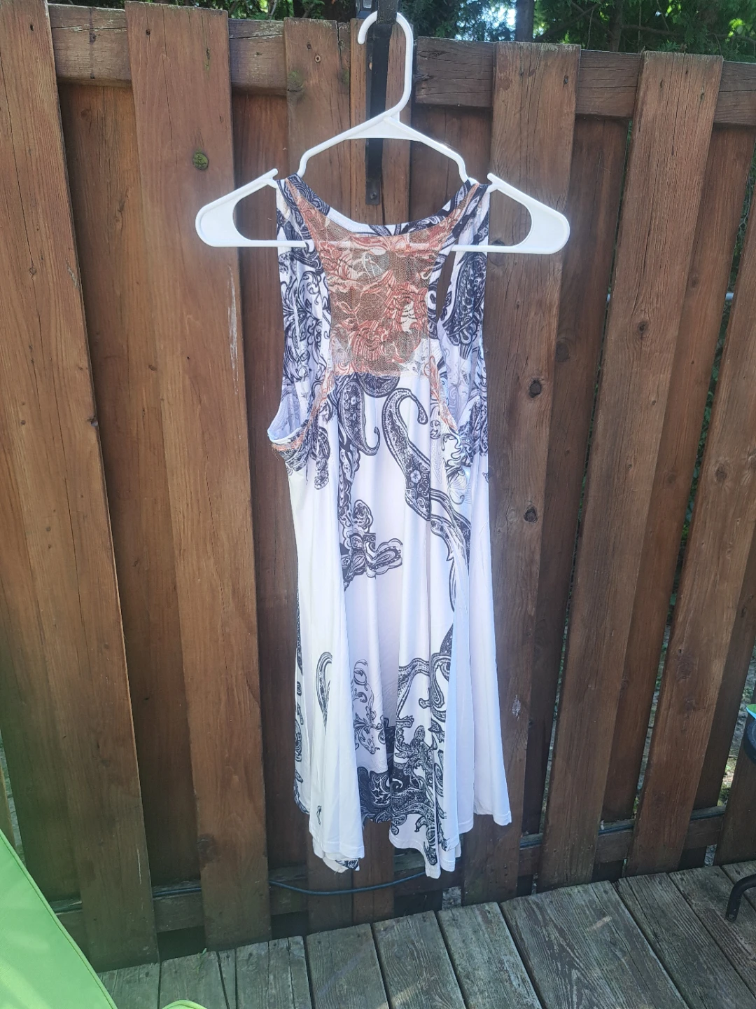 White Paisley Dress - photo 2