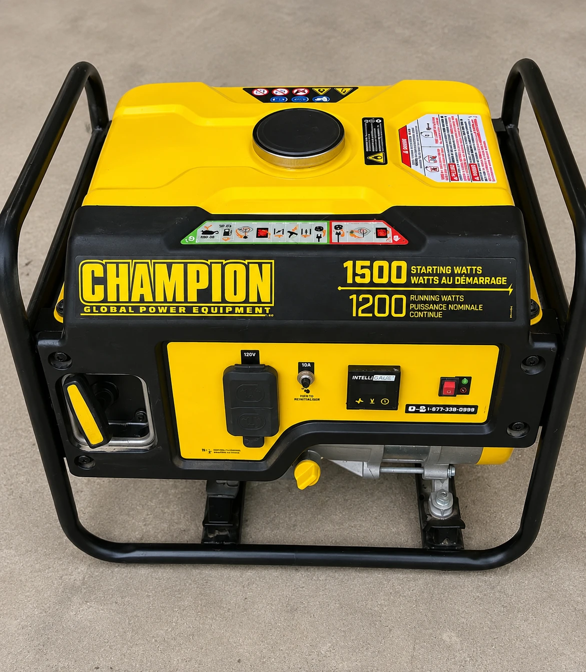 Champion 1500W / 1200W Portable Gas Generator – $200 OBO