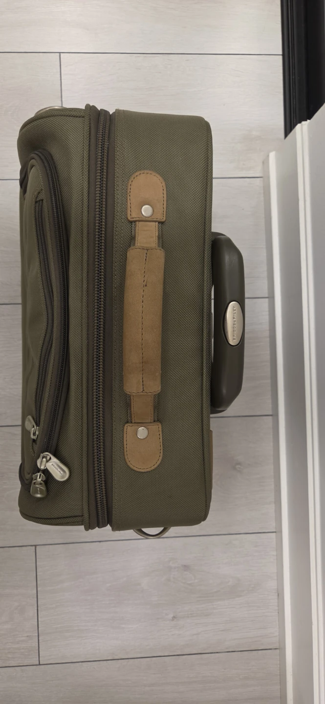 Briggs & Riley Olive Green Carry-On Luggage - photo 2