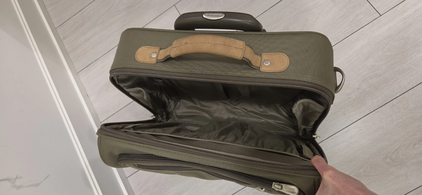 Briggs & Riley Olive Green Carry-On Luggage - photo 4