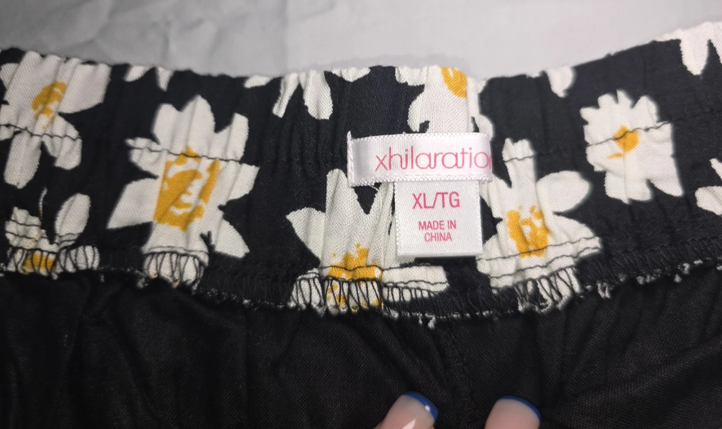 Women's Daisy Print Skirt Shorts XL - photo 5