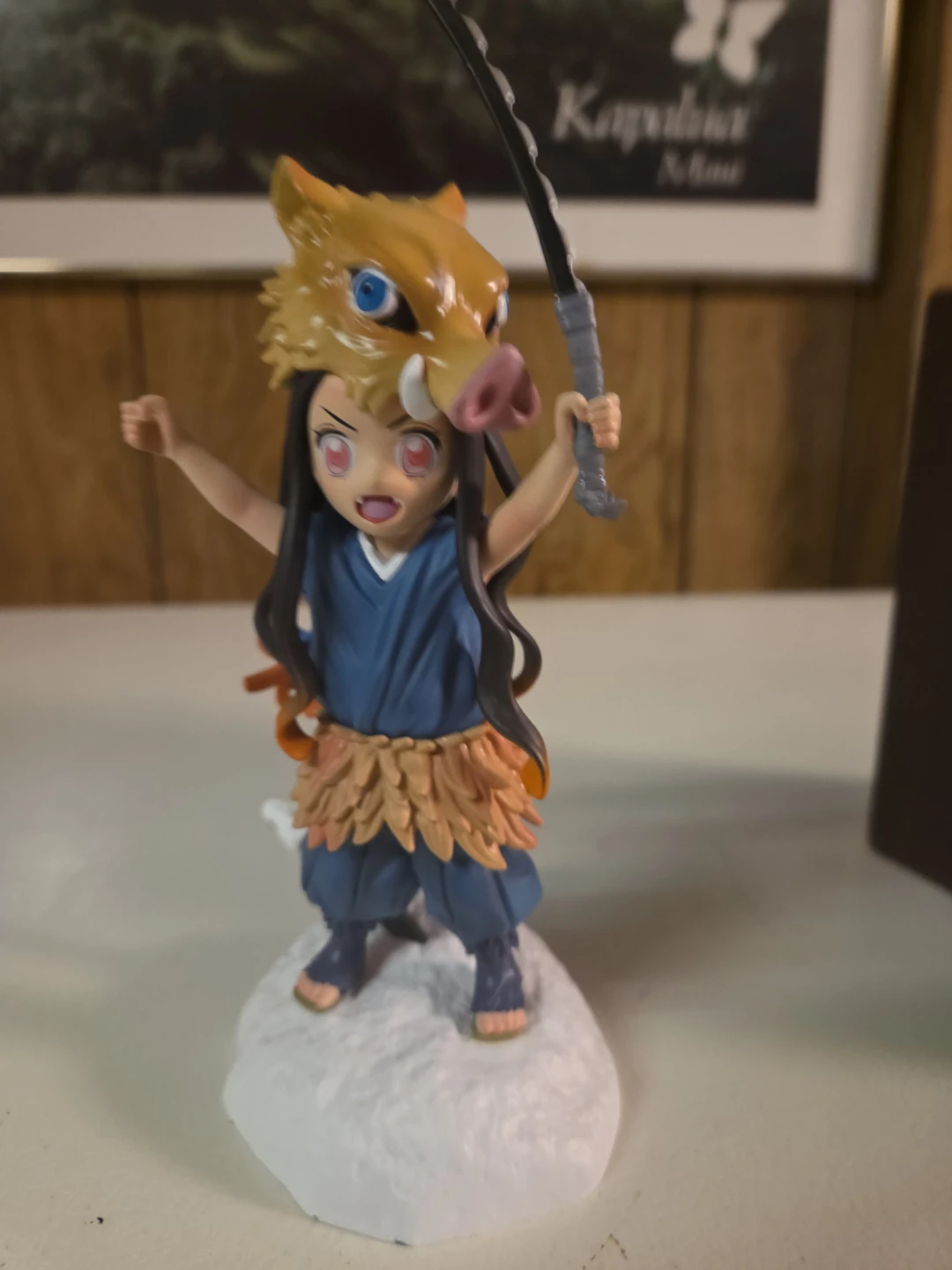 Anime Figure - Nezuko Kamado (Inosuke Mask)