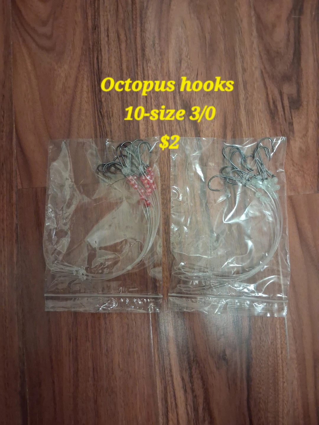 Otopus Fishing Hooks - Size 3/0 - photo 2