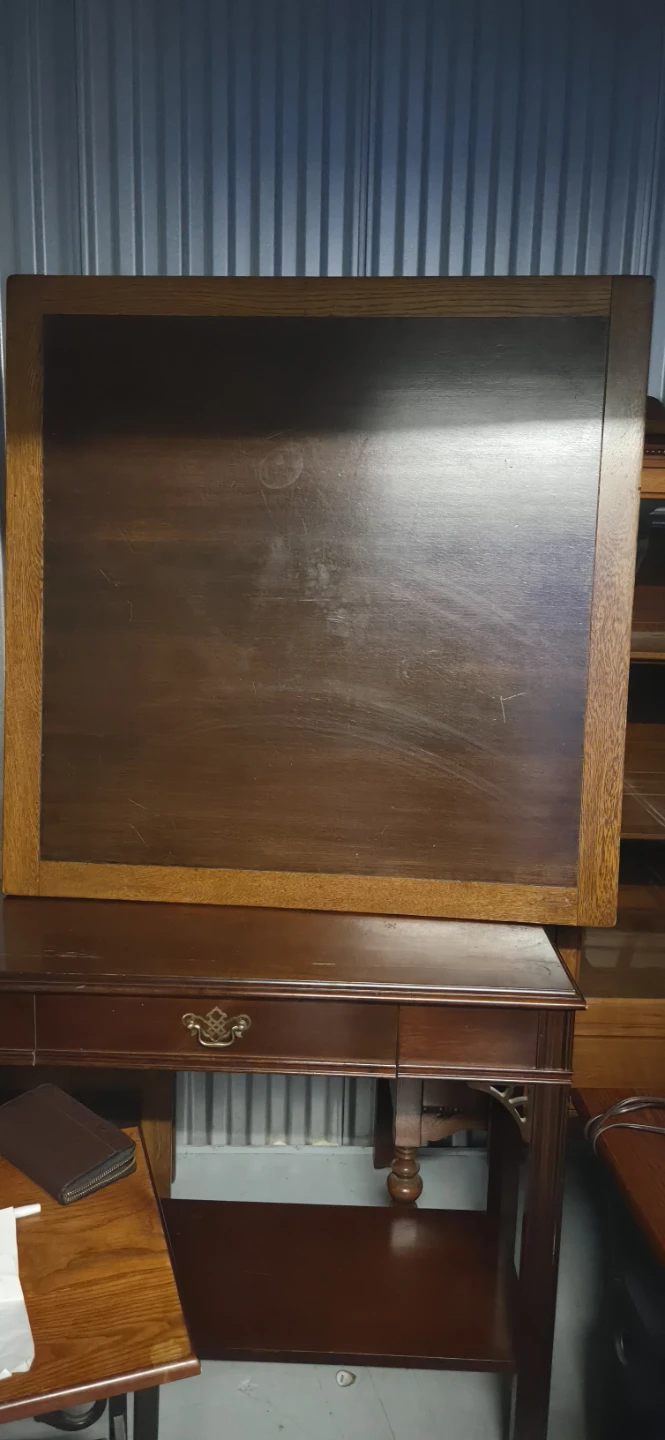 Antique Diningroom table & 4 chairs - photo 4