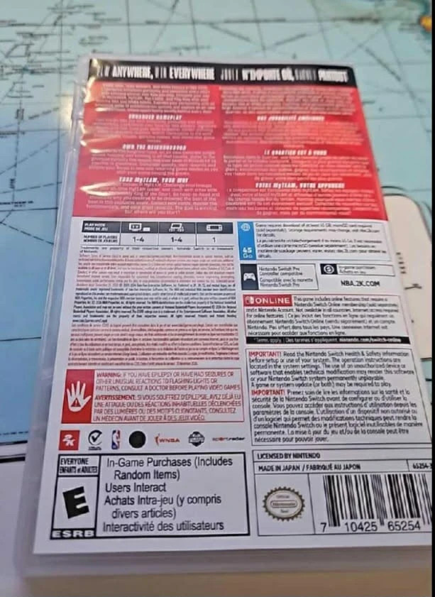 Nintendo Switch NBA 2K25 Game - photo 3