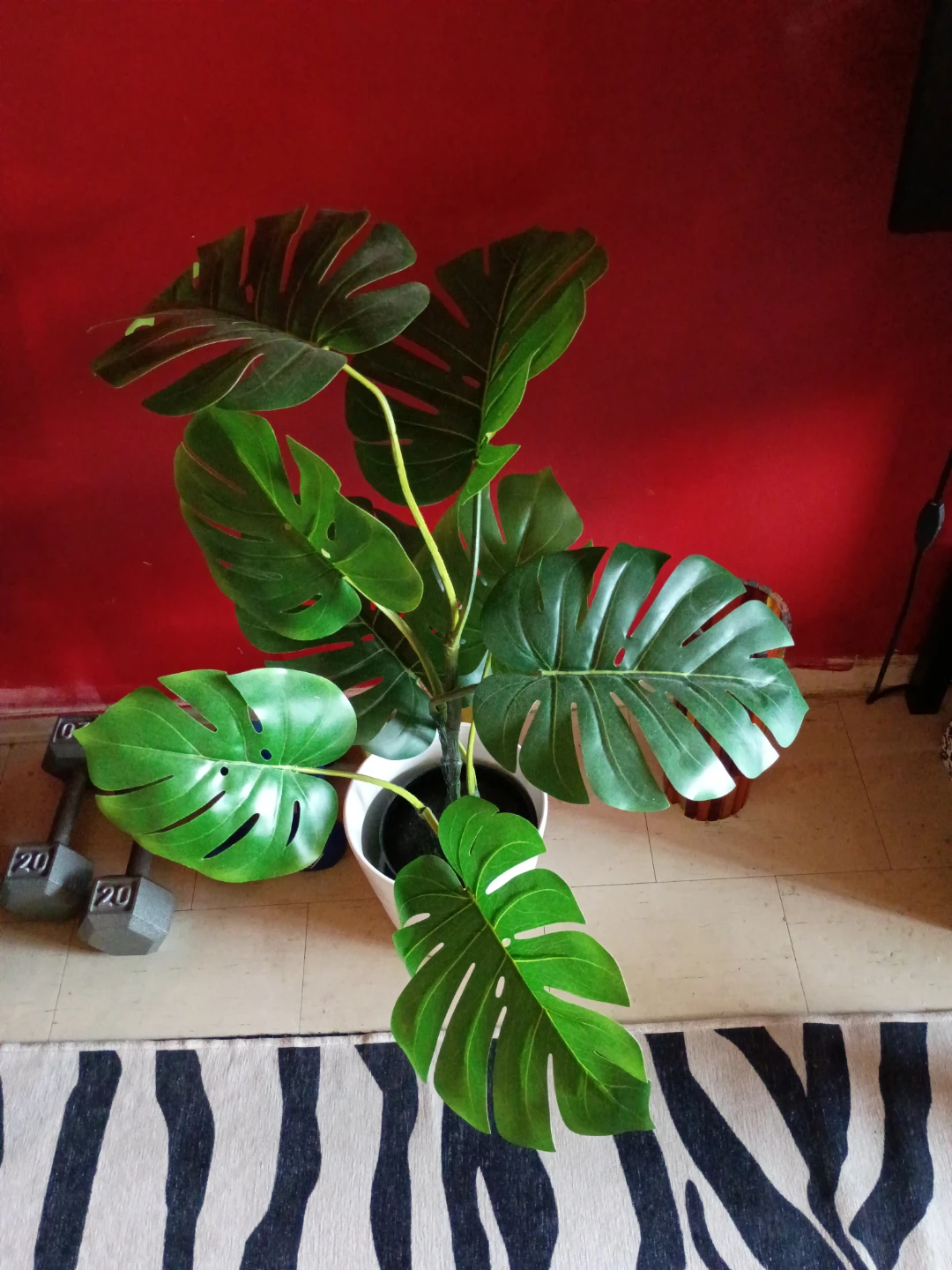 Artificial Monstera Plant