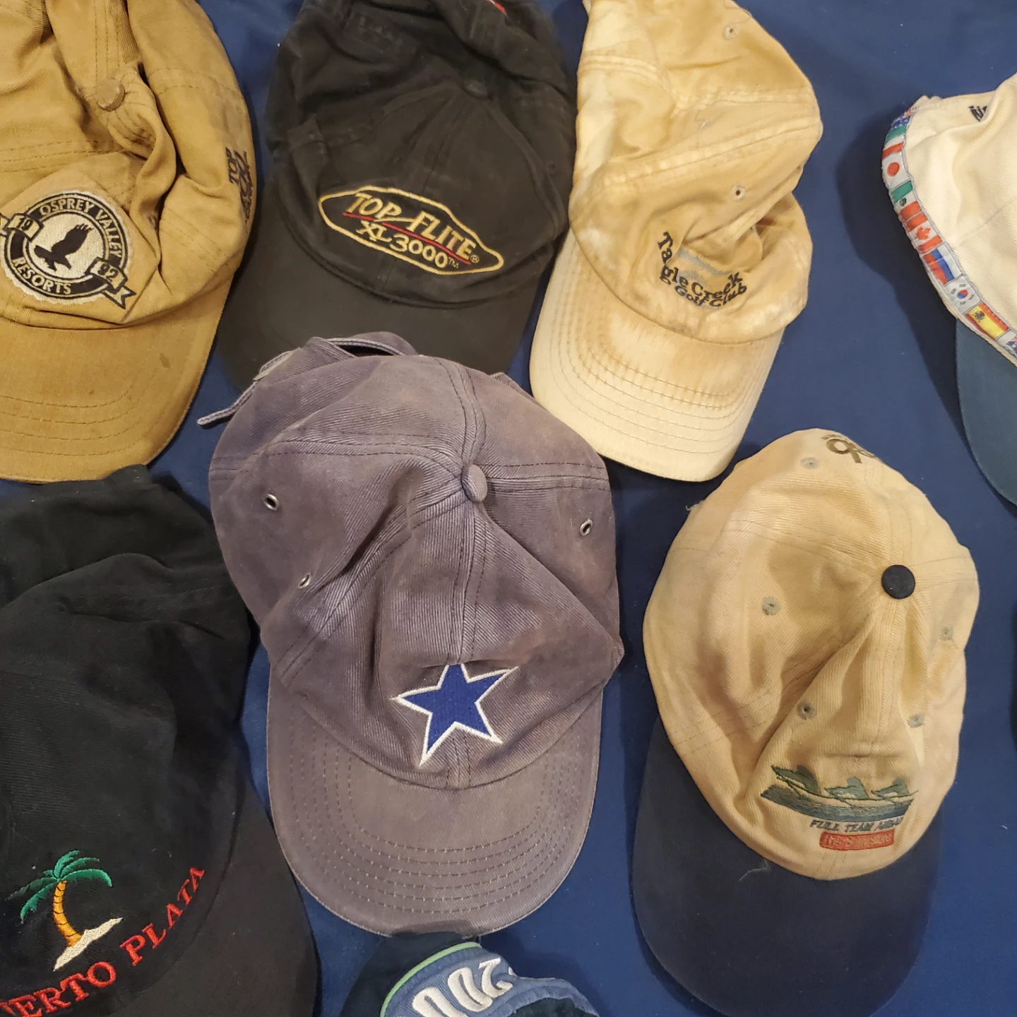 Collection of Assorted Baseball Caps - photo 3