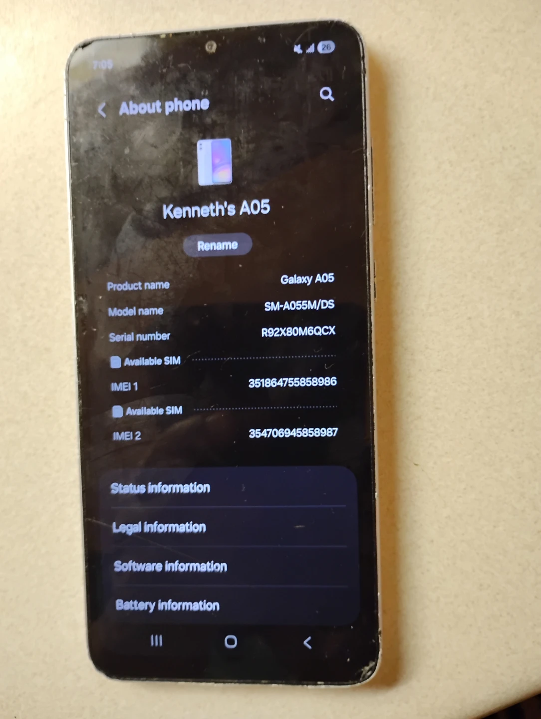 Galaxy AO5 - photo 3