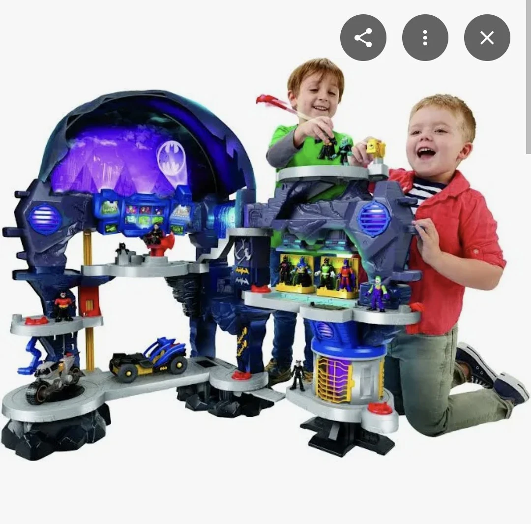 Fisher-Price Imaginext DC Super Friends Batman Batcave Playset