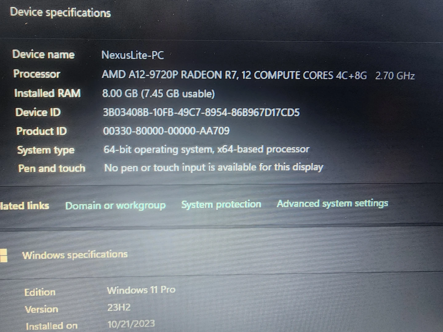 ASUS VivoBook X510QA Laptop - AMD A12, 8GB RAM, 256GB SSD - photo 4