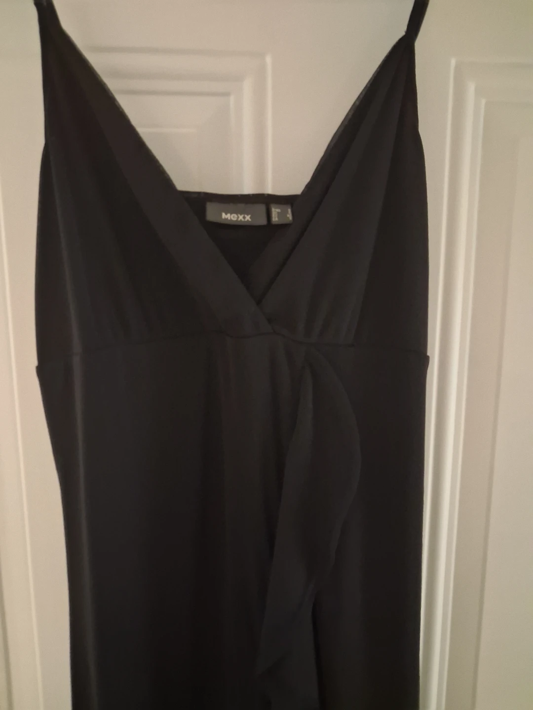 Mexx Black Ruffled Slip Dress - Small - photo 4