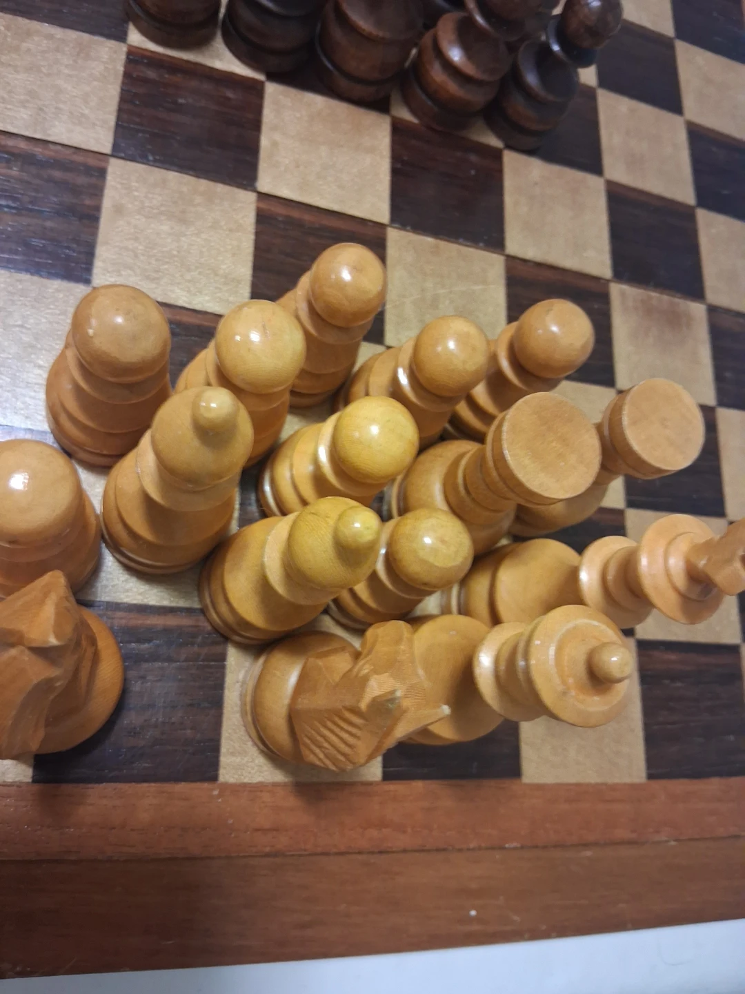 Wooden Chess Set with Board - photo 4
