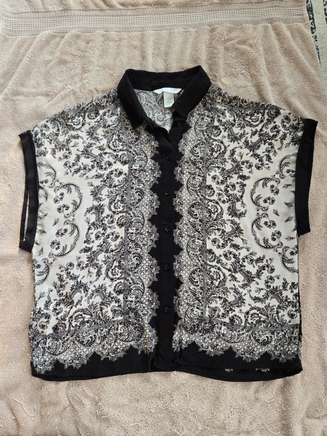 H&M Viscose Blouse Size Medium