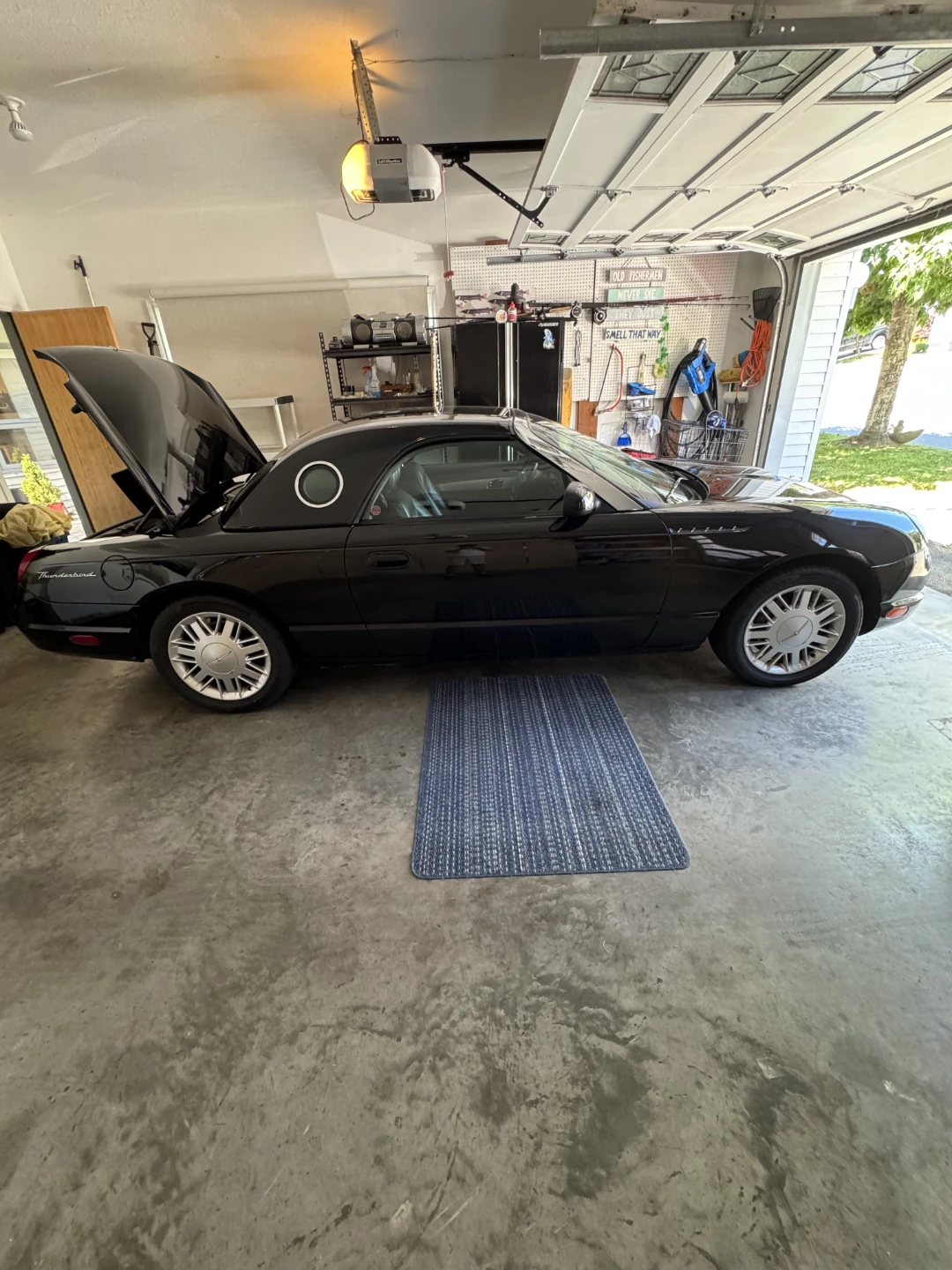2000 Black Ford Thunderbird Convertible - photo 2
