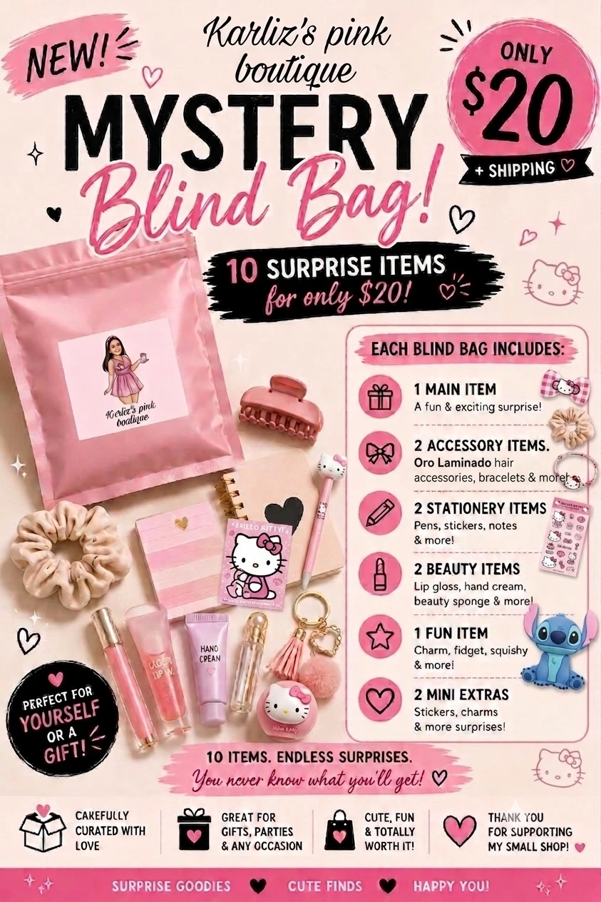 Karliz's Pink Boutique Mystery Blind Bag