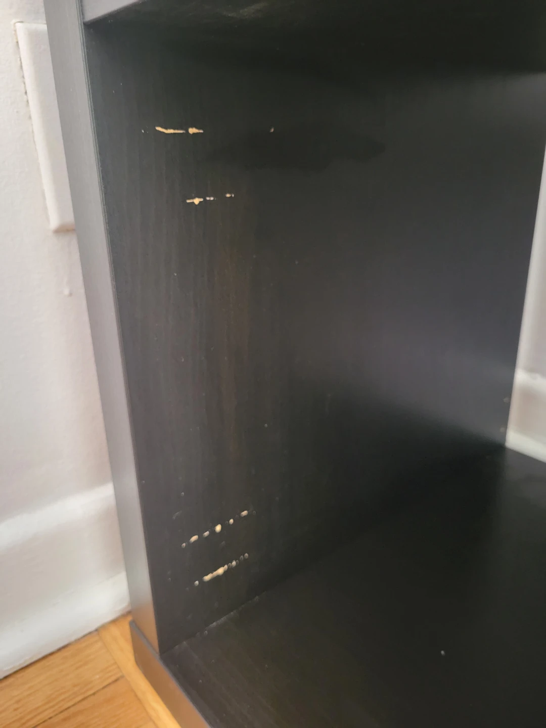 Black 4-Cube Storage Shelf - photo 2