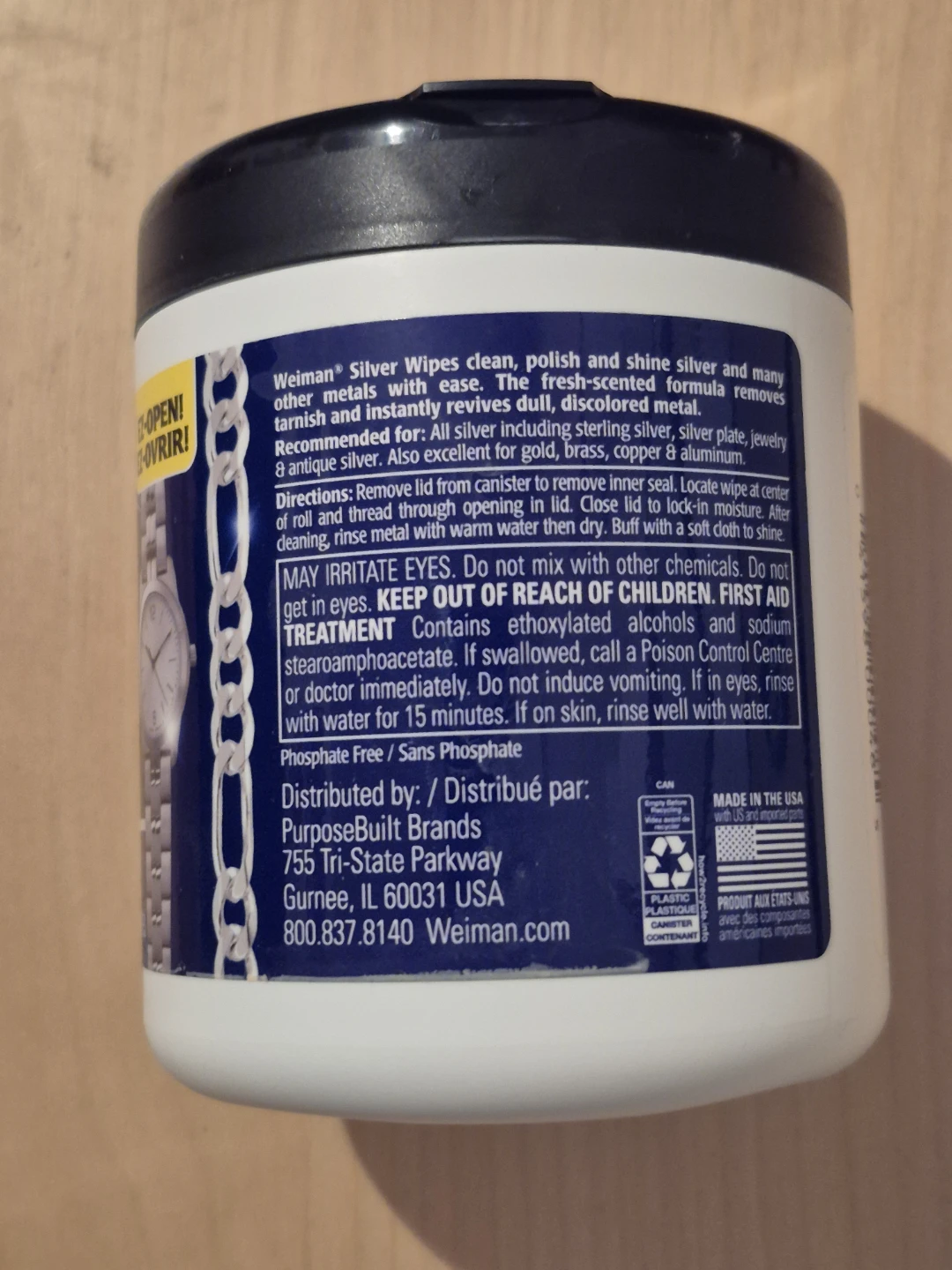LN)Weiman Silver Wipes - Polishes & Removes Tarnish - photo 2