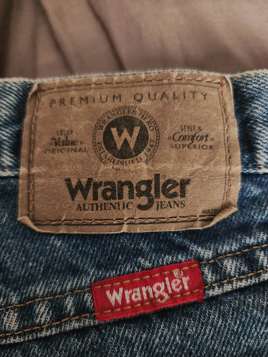 Wrangler Authentic Baggy Denim Jorts - photo 3